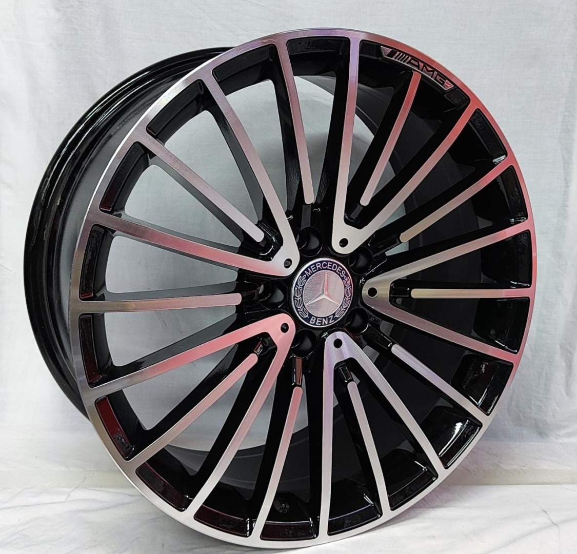 Mercedes-Benz MB011 8x17/5x112 D66.6 ET35 серебристый, черный