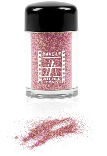 Make-Up Atelier Paris глиттер рассыпчатые Glitters Rainbow Pink