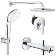 Grohe душевой набор (гарнитур) Tempesta Grohe 1000190, латунь