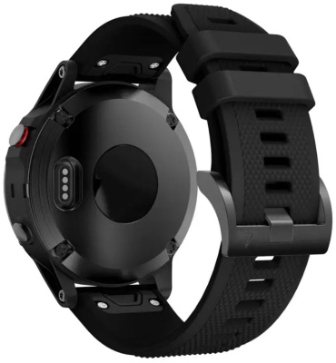 Ремешок для Garmin Forerunner 745, Forerunner 945 LTE, Forerunner 955 черный