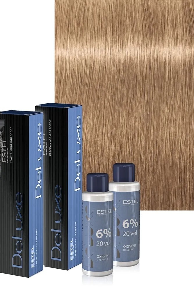 ESTEL PROFESSIONAL DeLuxe набор с оксигеном 9/36 крем-краска 240 мл