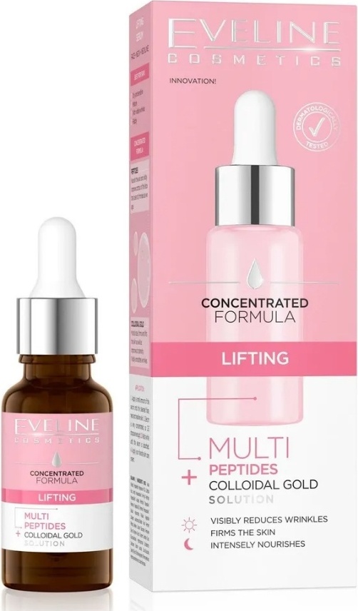 Купить Eveline Cosmetics сыворотка с лифтинг-эффектом с мультипептидами ...