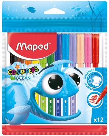 Фломастер Maped 12 шт