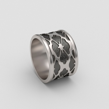 ND Jewelry ND_R_005 размер 16 вес 8 г серебро, без вставок