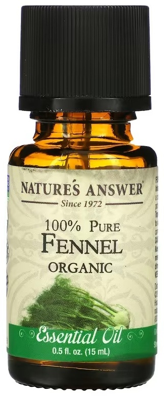 Nature's Answer эфирное масло фенхель 15 мл