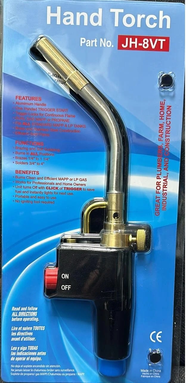 Газосварочная горелка Для MAPP газа JH-8VT