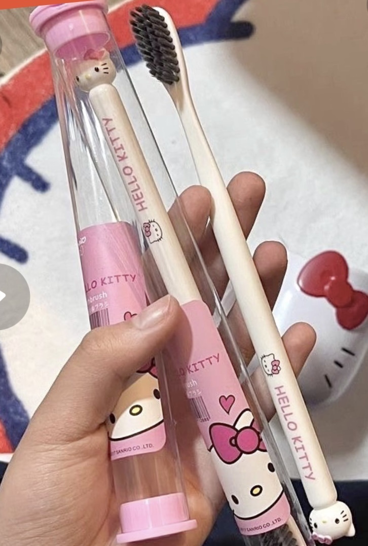 Hello kitty зубная щетка мягкая 1 шт