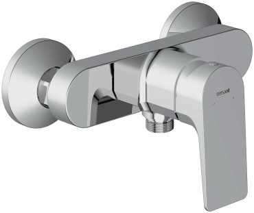 Смеситель для душа Cersanit Nature 63065, поворотно-нажимной