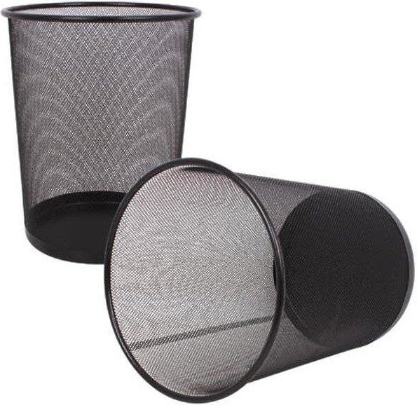 Корзина DELI KS22DL9187, 8 л, металл, черный