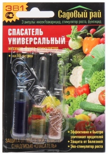 Жидкость Садовый рай Спасатель Универсальный 0.3 л