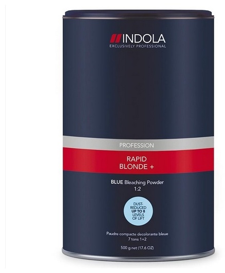 Indola Rapid Blonde blue осветляющий порошок 450 мл
