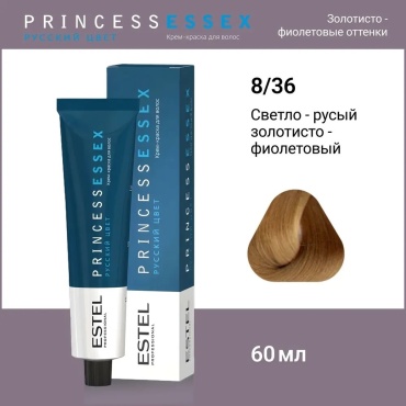 ESTEL PROFESSIONAL Princess Essex 8/36 крем-краска 60 мл
