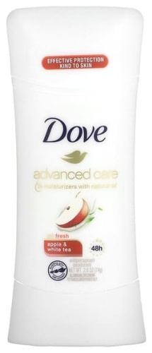 Dove Advanced Care Go Fresh дезодорант-антиперспирант унисекс 74 г