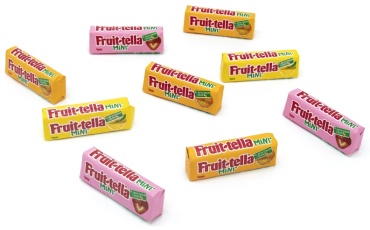 Конфеты жевательные Fruit-tella Mini
