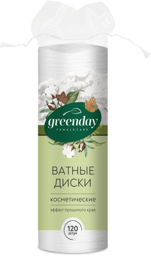 Green Day ватные диски Female Care 120 шт