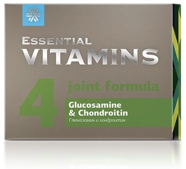 Siberian Wellness Essential Vitamins Глюкозамин и хондроитин капсулы 60 шт