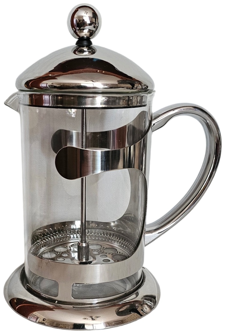 Чайник Trendy VL 025 0.8 л, нержавеющая сталь, стекло