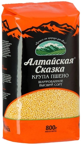Алтайская Сказка пшенная крупа 800 г