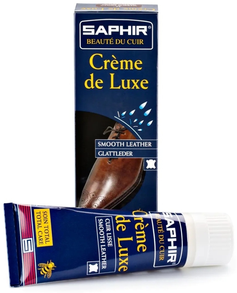 Saphir крем коричневый, 0023 Creme de Luxe