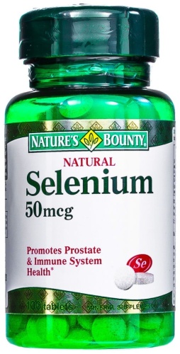 Nature's Bounty Selenium 50 mcg