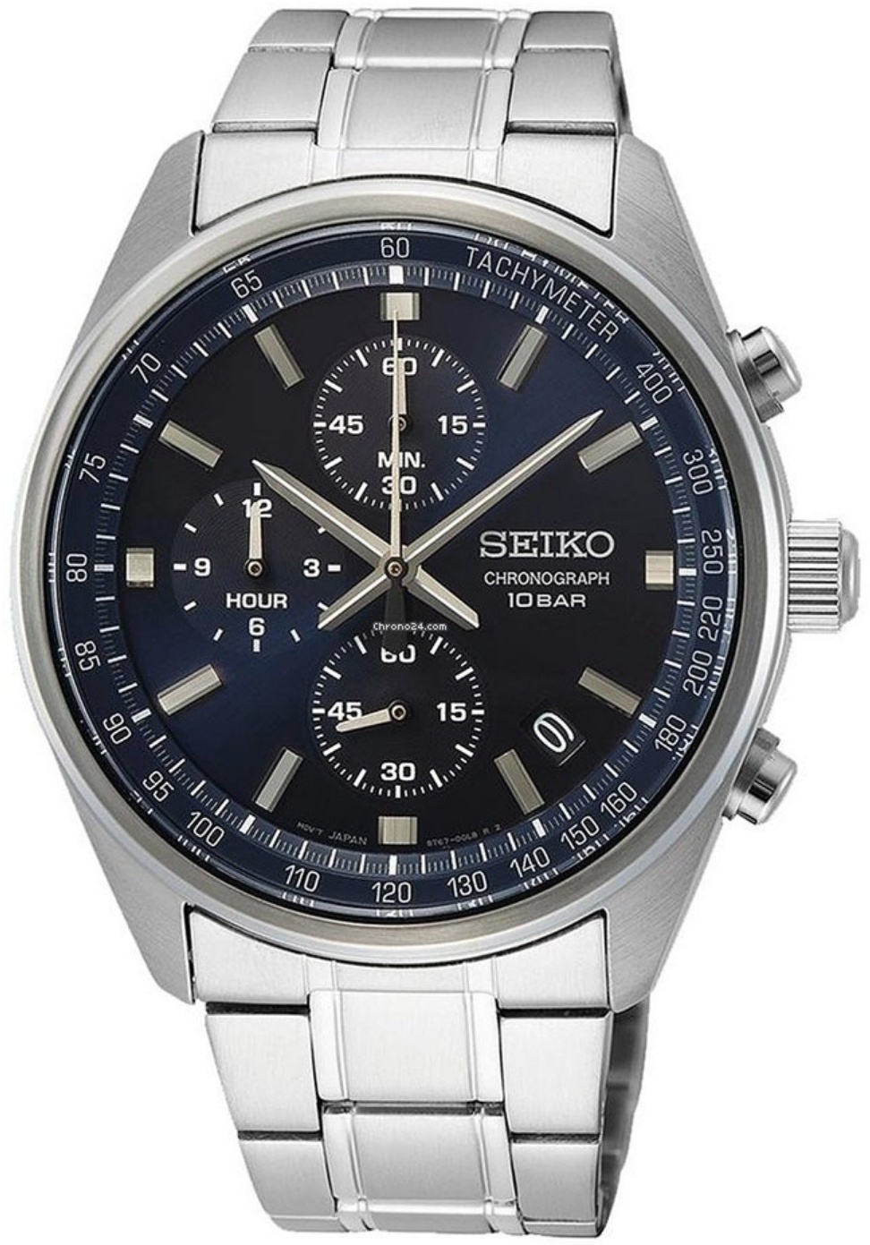 Кварцевые Seiko SSB377P1 сталь