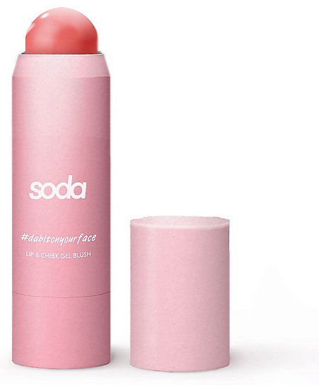 Soda Румяна в стике LIP & CHEEK GEL BLUSH #dabitonyourface румяна 101 PINKY SWEAR, 6 г