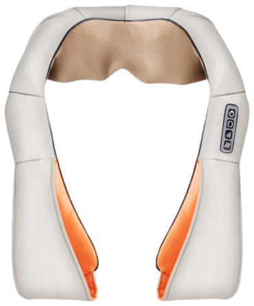 Массажер massage pillow воротник вибрационный, разогревающий