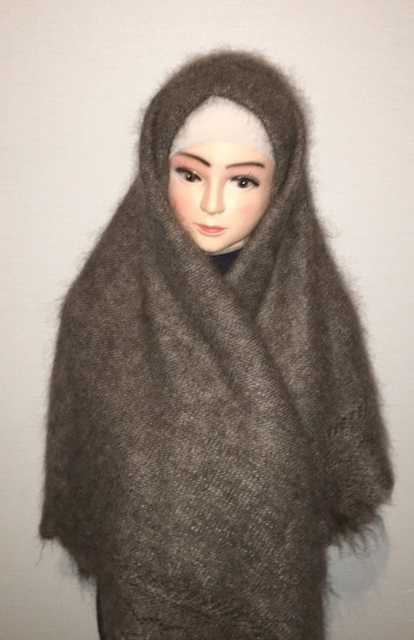 Шаль ОренбургШаль пух 150 x 150 см