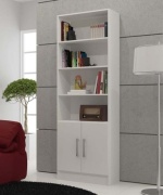 Стеллаж напольный Soft Mebel ALA, 60x35x170 см, белый