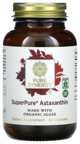 Pure Synergy БАД SuperPure Astaxanthin 60 капсул