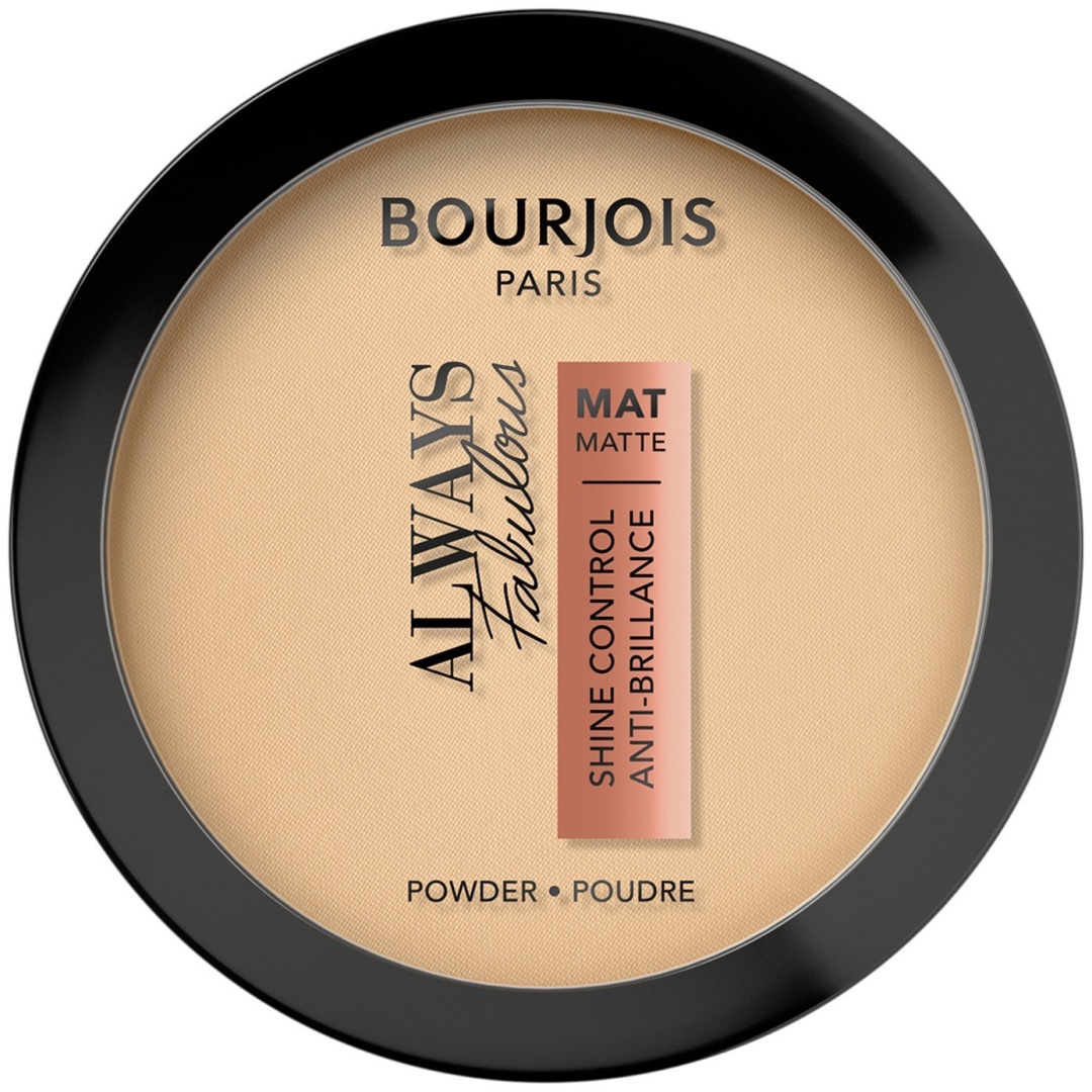 Пудра Bourjois Always Fabulous Shine Control Matte сухая 115 Golden Ivory бежевый