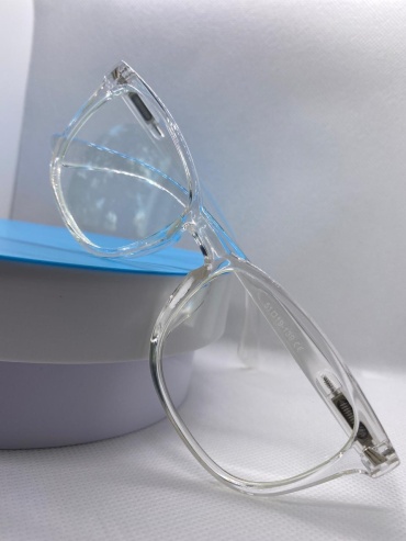 Elite Optical N.K.Karl для компьютера Готовые очки для компьютера с футляром (348) и салфеткой (стильные очки) прозрачный -1