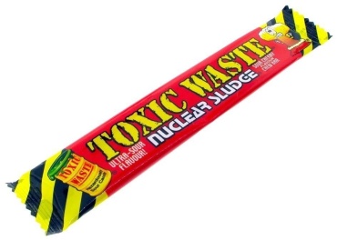 Конфеты жевательные Toxic Waste Nuclear Sludge Bar вишня 20 г