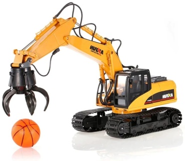 Радиоуправляемый Экскаватор Hui Na Toys 1571, мультиколор