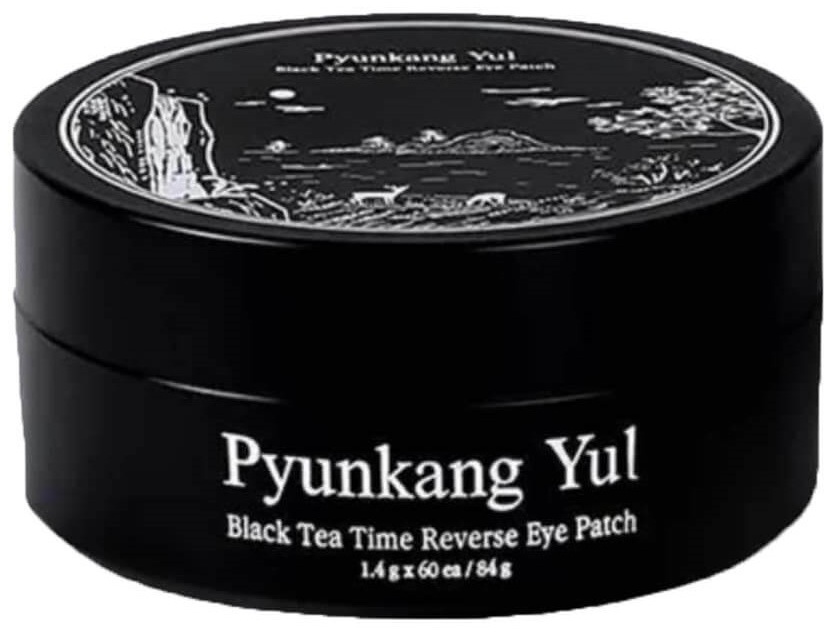 Патчи Pyunkang Yul гидрогелевые Black Tea Time Reverse Eye Patch для повышения упругости 60 шт