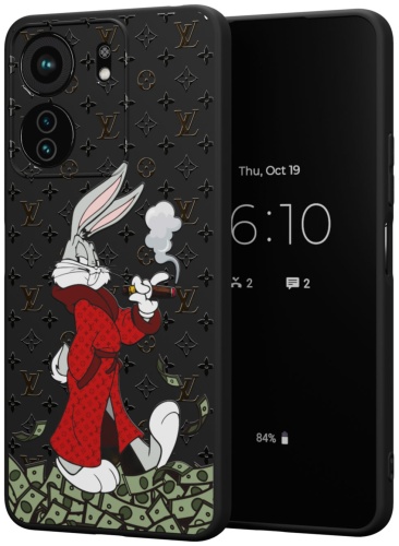 Чехол Mcover для Xiaomi Redmi 13C черный