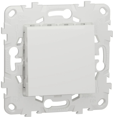 Выключатель клавишный Schneider Electric Unica Studio NU520618, белый