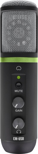 Микрофон Mackie EM-USB черный