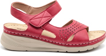 Босоножки QuQi Shoes красный
