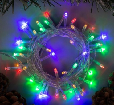 Нить, цепочка Luazon Lighting цвет свечения мультиколор 5 м