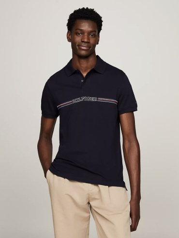 Поло Tommy Hilfiger синий
