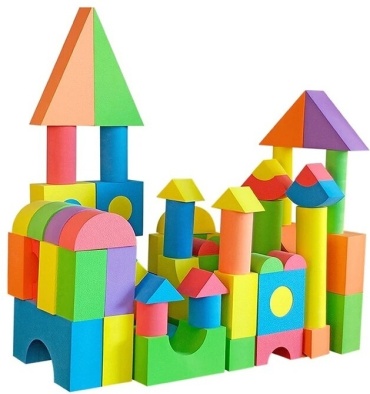 Конструктор Мягкие кирпичики 565001_928704, деталей 48 шт
