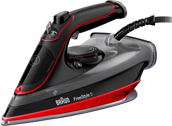 Утюг Braun SI5057RD черный-красный