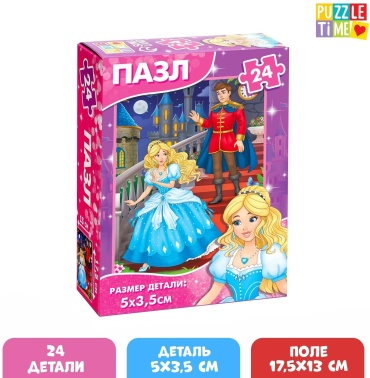 Puzzle Time Золушка 7984247 24 деталей