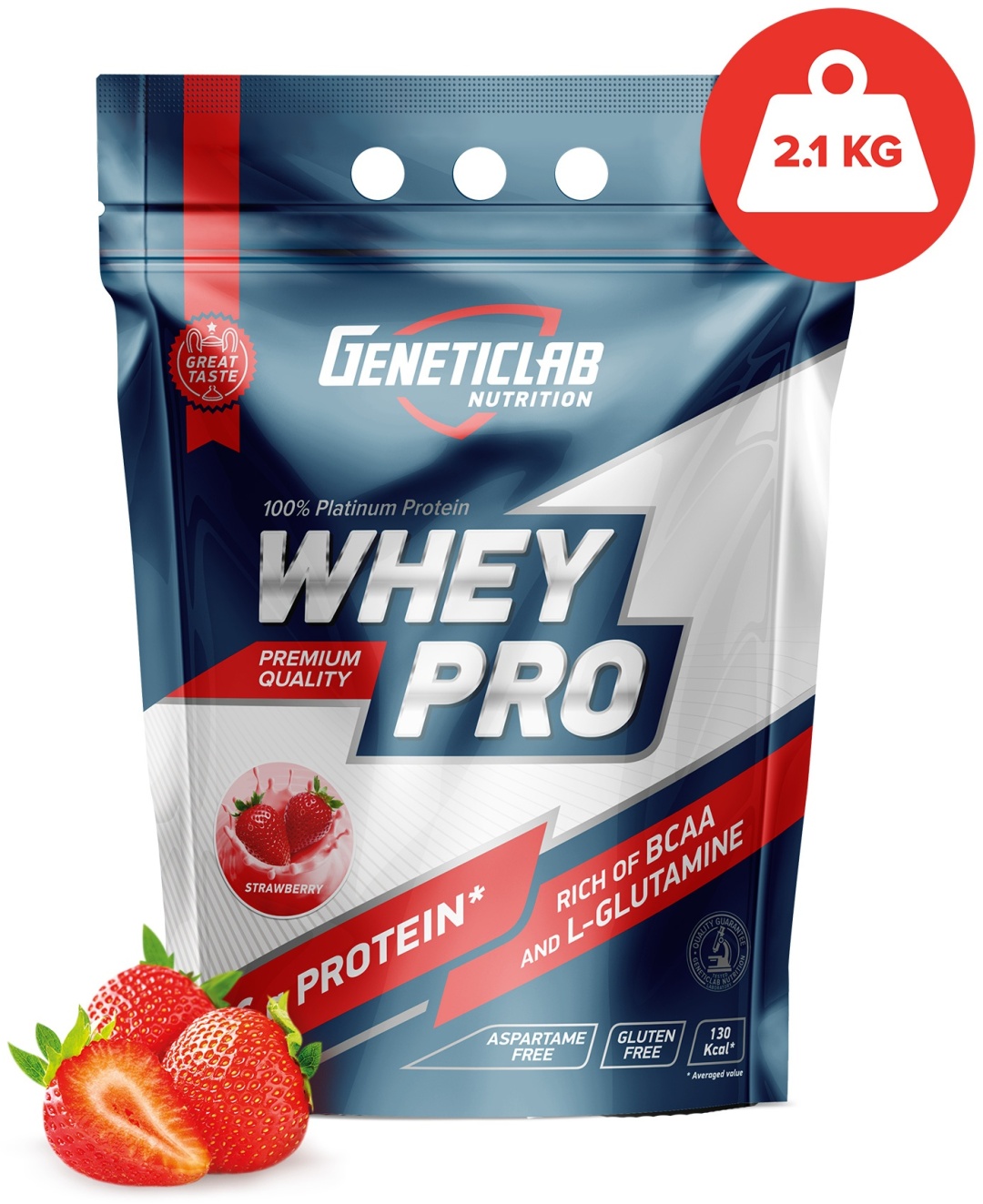 Купить Протеин Geneticlab Nutrition Whey Pro Клубника 2100 г в кредит в ...