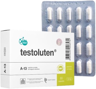 Peptides Тестолутен (блистер) капсулы 20 шт