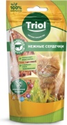 Triol кусочки треска, говядина 40 г 1 шт