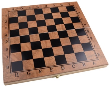 Chess шахматная доска дерево 30х29 см