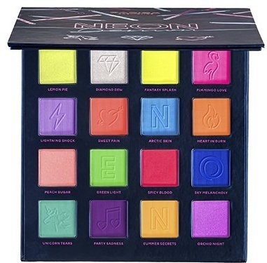 Parisa Cosmetics тени прессованные NEON Demon 4