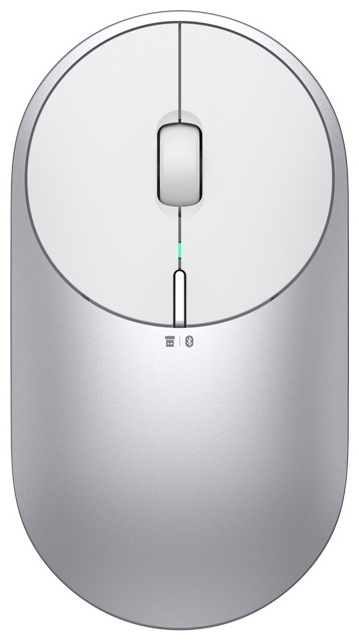 Мышь Xiaomi Mi Portable Mouse 2 серебристый